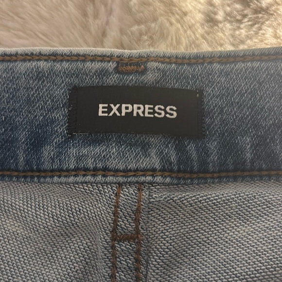 Express High Rise 00 Skinny Jeans - Picture 4 of 5